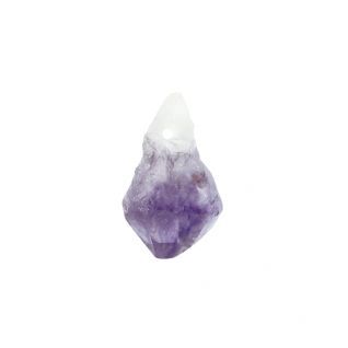 Colgante Agujero Bruto Punta Amatista 3cm